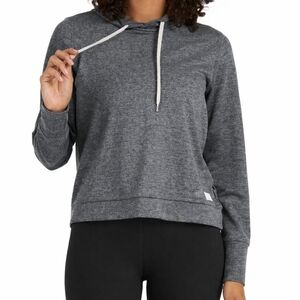 Vuori Women’s Halo Essential Hoodie Dark Gray Heather
